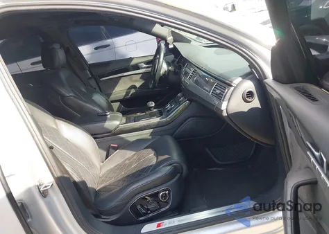 2014 Audi S8 4.0T z USA, uszkodzony, nr VIN WAUD2AFD7EN003190